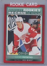 2021 Upper Deck O Pee Chee Update Lucas Raymond Blue #627 card