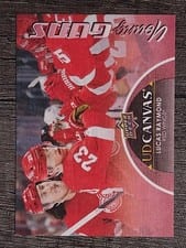 2021 Upper Deck UD Canvas Lucas Raymond #C226 card