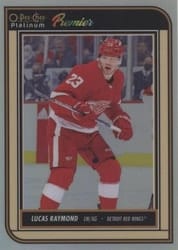 2022-23 O-Pee-Chee Platinum O-Pee-Chee Premier Variants Lucas Raymond #OP26 card