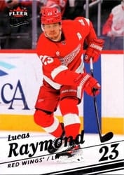 2025-26 Fleer Ultra Base Set Lucas Raymond #4 card