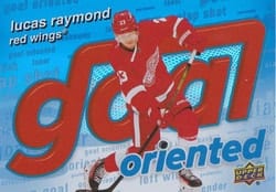 2025-26 Upper Deck Goal Oriented Lucas Raymond #GO-9 card