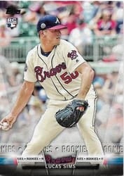 2018 Topps Topps Salute (Series One) Lucas Sims #TS-89 card
