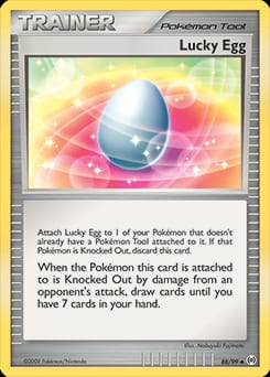 Arceus Lucky Egg #88 card