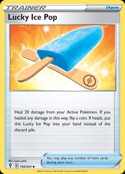 Evolving Skies Lucky Ice Pop #150 card