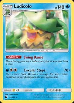 Celestial Storm Ludicolo #38 card