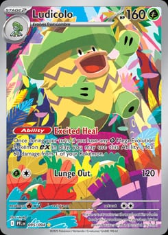 Phantasmal Flames Ludicolo #95 card