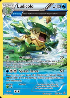 Primal Clash Ludicolo #37 card