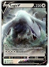 2022 Silver Tempest Lugia V #138 card