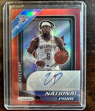 2020-21 Panini Chronicles National Pride Signatures Luguentz Dort #NPS-LGD card