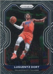 2020-21 Panini Prizm Base Set Luguentz Dort #31 card