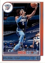 2021-22 Hoops Base Set Luguentz Dort #33 card