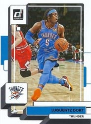 2022-23 Donruss Base Set Luguentz Dort #101 card