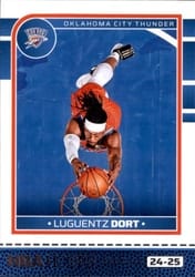 2024-25 Hoops Base Set Luguentz Dort #219 card