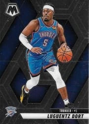 2024-25 Panini Mosaic Base Set Luguentz Dort #25 card