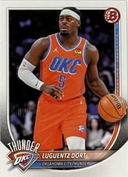 2025-26 Bowman Base Set Luguentz Dort #184 card