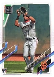 2021 Topps Base Set Luis Alexander Basabe #548 card