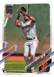 2021 Topps UK Edition Base Set Luis Alexander Basabe #101 card