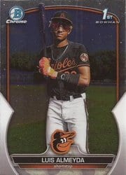 2023 Bowman Chrome Prospects Luis Almeyda #BCP-194 card