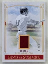 2024 Panini Boys of Summer Pastime Materials Luis Aparicio #PM-LA card