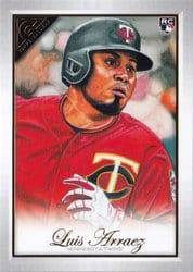 2019 Topps Gallery Base Set Luis Arraez #135 card