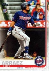 2019 Topps Update Base Set Luis Arraez #US247 card