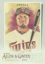 2020 Topps Allen & Ginter Base Set Luis Arraez #240 card