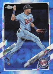 2021 Topps Chrome Sapphire Edition Base Set Luis Arraez #649 card