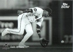 2023 Topps Black & White Base Set Luis Arraez #23 card