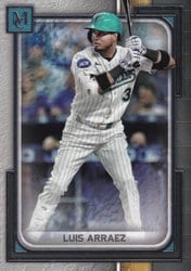 2023 Topps Museum Collection Base Set Luis Arraez #60 card