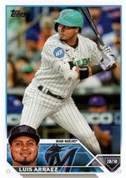 2023 Topps Update Base Set Luis Arraez #US1 card