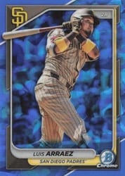 2024 Bowman Chrome Sapphire Edition Base Set Luis Arraez #19 card
