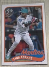 2024 Topps 1989 Topps Baseball 35th Anniversary (Series 1) Luis Arraez #89B-20 card