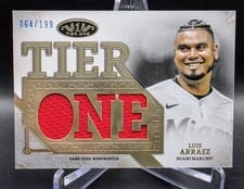 2024 Topps Tier One Die-Cut Relics Luis Arraez #T1RD-LA card
