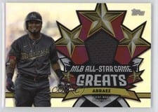 2025 Topps All Star Game All-Star Game Greats Relics Luis Arraez #ASGR-LA card