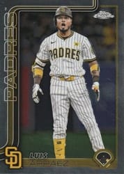 2025 Topps Chrome Base Set Luis Arraez #216 card