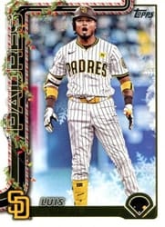 2025 Topps Holiday Base Set Luis Arraez #H151 card