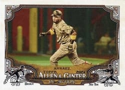 2024 Topps Allen & Ginter In Action Variations Luis Arraez (San Diego Padres) #IA-44 card
