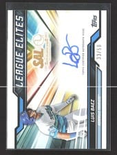 2025 Topps Pro Debut League Elites Autographs Luis Baez #LEA-LB card
