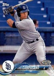 2018 Topps Pro Debut Base Set Luis Campusano #116 card