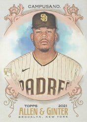 2021 Topps Allen & Ginter Base Set Luis Campusano #265 card