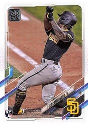 2021 Topps Base Set Luis Campusano #381 card