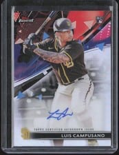 2021 Topps Finest Autographs Luis Campusano #FA-LC card