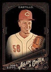 2018 Topps Allen & Ginter X Base Set Luis Castillo #236 card