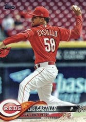 2018 Topps Base Set Luis Castillo #543 card