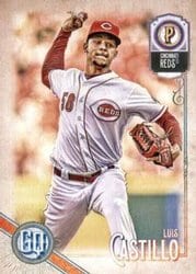 2018 Topps Gypsy Queen Base Set Luis Castillo #207 card