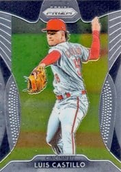 2019 Panini Prizm Base Set Luis Castillo #59 card