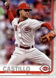 2019 Topps Base Set Luis Castillo #156 card