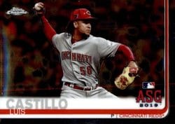 2019 Topps Chrome Update Base Set Luis Castillo #93 card