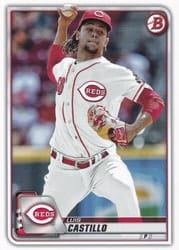 2020 Bowman Base Set Luis Castillo #56 card