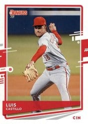2020 Donruss Base Set Luis Castillo #136 card